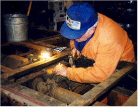Disassembling The Drive Shaft